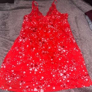 Valentine’s Day night gown